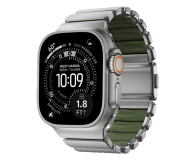 Nomad Stratos Band Natural Titanium Forest Green FKM AW 45/46/49mm - 1537894 - zdjęcie 1